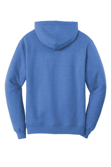 Port & Company - Core Fleece Pullover Hooded Sweatshirt. PC78H - Heather 
Royal