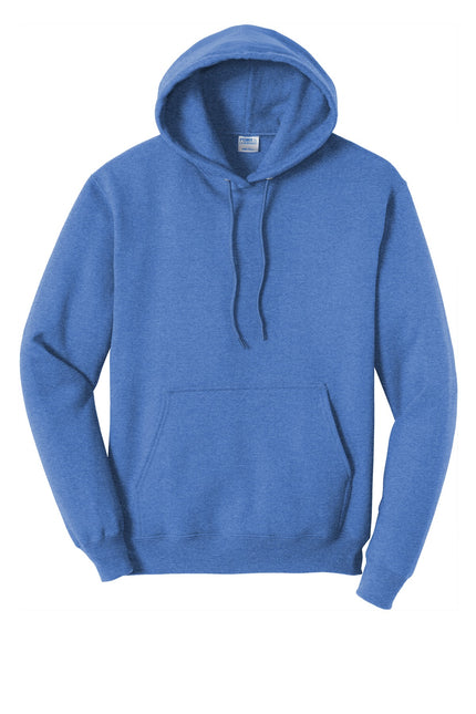 Port & Company - Core Fleece Pullover Hooded Sweatshirt. PC78H - Heather 
Royal