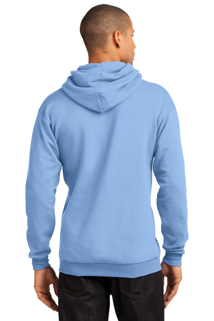 Port & Company - Core Fleece Pullover Hooded Sweatshirt. PC78H - Light Blue