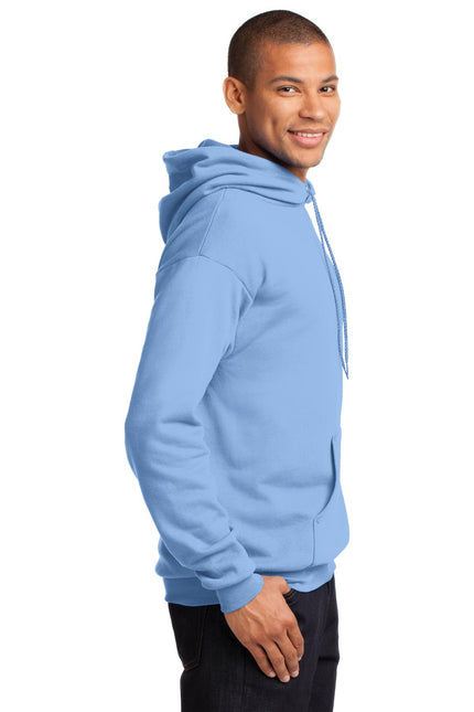 Port & Company - Core Fleece Pullover Hooded Sweatshirt. PC78H - Light Blue