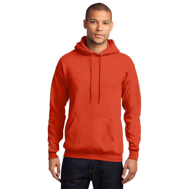 Port & Company - Core Fleece Pullover Hooded Sweatshirt. PC78H - Orange