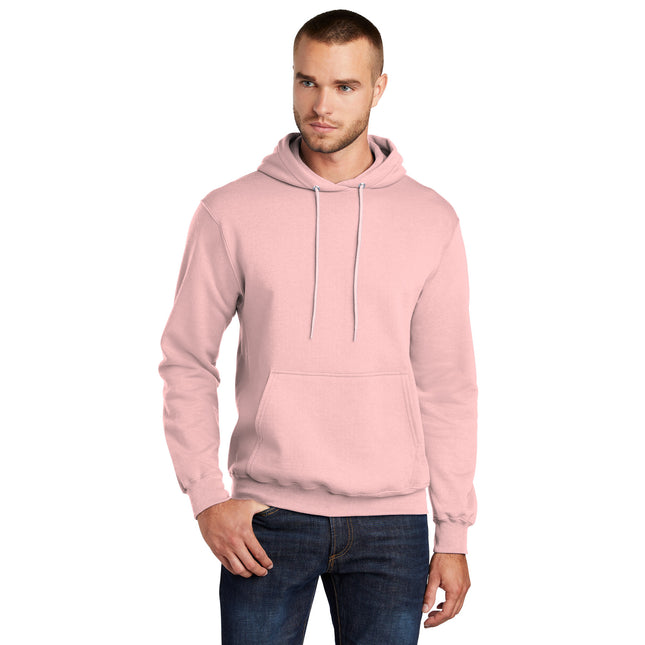Port & Company - Core Fleece Pullover Hooded Sweatshirt. PC78H - Pale Blush