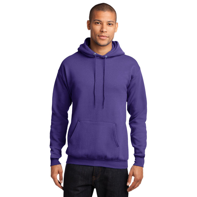 Port & Company - Core Fleece Pullover Hooded Sweatshirt. PC78H - Purple
