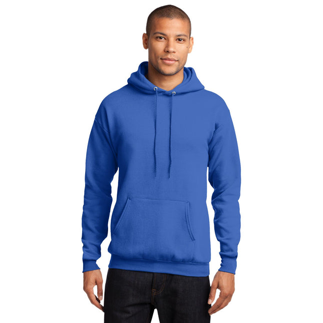 Port & Company - Core Fleece Pullover Hooded Sweatshirt. PC78H - Royal