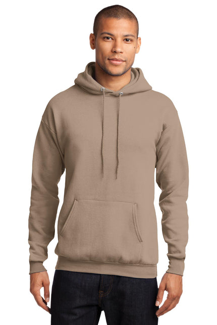 Port & Company - Core Fleece Pullover Hooded Sweatshirt. PC78H - Sand