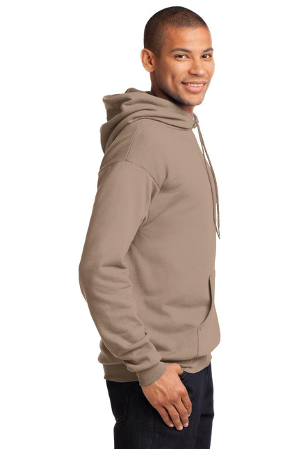 Port & Company - Core Fleece Pullover Hooded Sweatshirt. PC78H - Sand