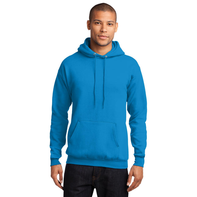 Port & Company - Core Fleece Pullover Hooded Sweatshirt. PC78H - Sapphire