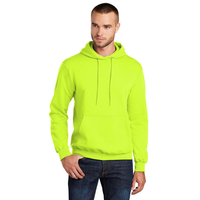 Port & Company - Core Fleece Pullover Hooded Sweatshirt. PC78H - S. Green