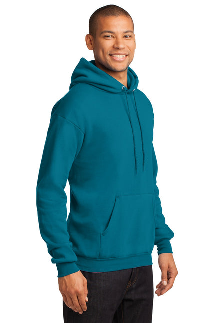 Port & Company - Core Fleece Pullover Hooded Sweatshirt. PC78H - Teal