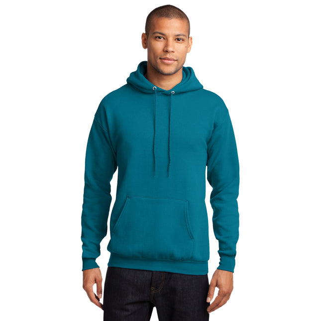 Port & Company - Core Fleece Pullover Hooded Sweatshirt. PC78H - Teal