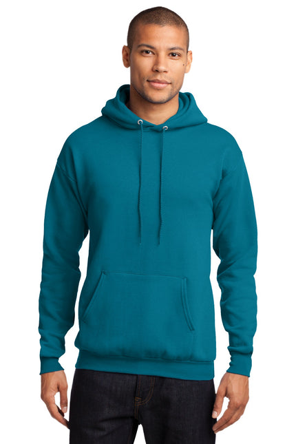 Port & Company - Core Fleece Pullover Hooded Sweatshirt. PC78H - Teal