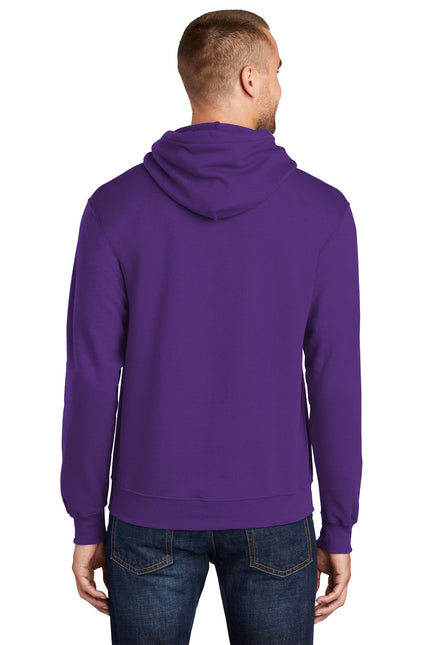 Port & Company - Core Fleece Pullover Hooded Sweatshirt. PC78H - Team Purple