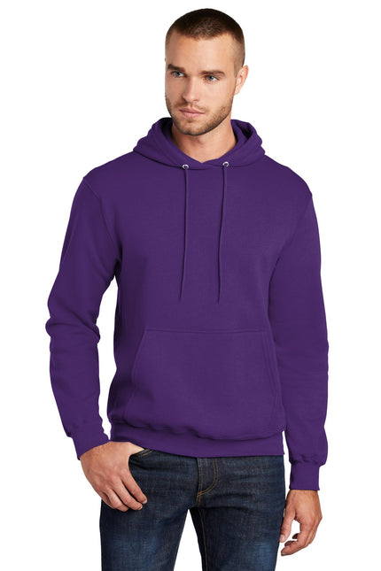 Port & Company - Core Fleece Pullover Hooded Sweatshirt. PC78H - Team Purple