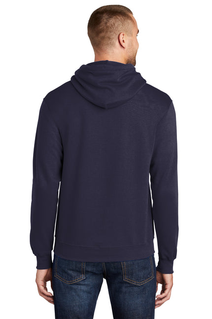 Port & Company - Core Fleece Pullover Hooded Sweatshirt. PC78H - True Navy