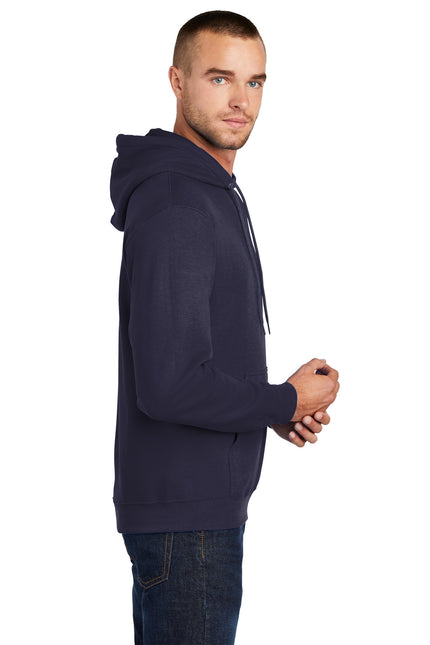 Port & Company - Core Fleece Pullover Hooded Sweatshirt. PC78H - True Navy