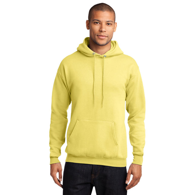 Port & Company - Core Fleece Pullover Hooded Sweatshirt. PC78H - Yellow