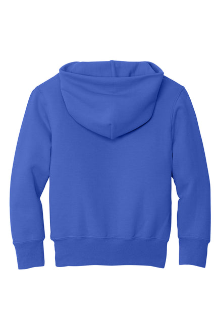Port & Company - Youth Core Fleece Pullover Hooded Sweatshirt. PC90YH - 
True Royal
