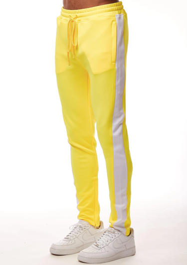 Track Pants - Neon Yellow/White 6/Pack