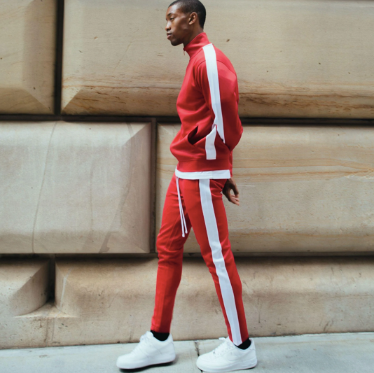 Track Pants - Red/White 6/Pack