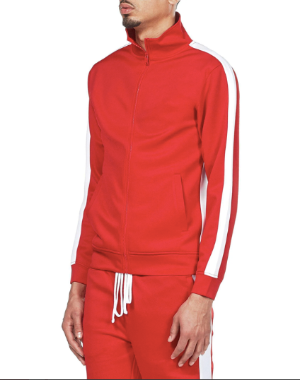 Track Jacket - Red/White 6/Pack
