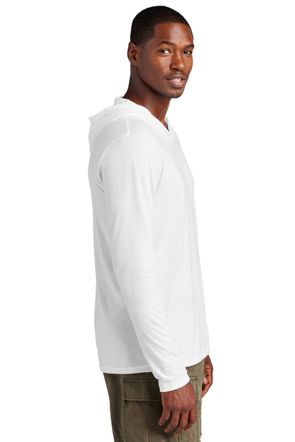 White District Perfect Tri Long Sleeve Hoodie with a comfortable fit, featuring a classic design and long sleeves.