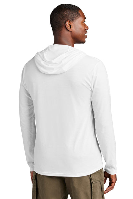 White District Perfect Tri Long Sleeve Hoodie, style and comfort from the District brand in a clean, casual design.