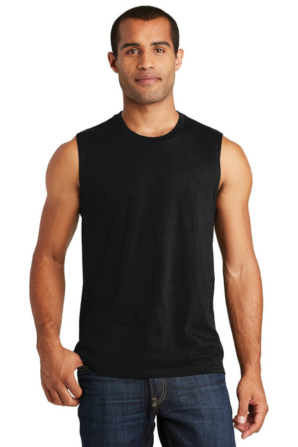 District V.I.T Muscle Tank DT6300 - Black - Union Prints