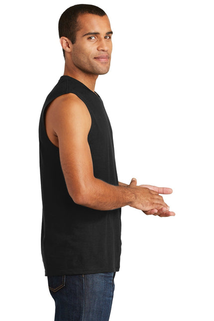 District V.I.T Muscle Tank DT6300 - Black - Union Prints