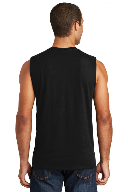District V.I.T Muscle Tank DT6300 - Black - Union Prints