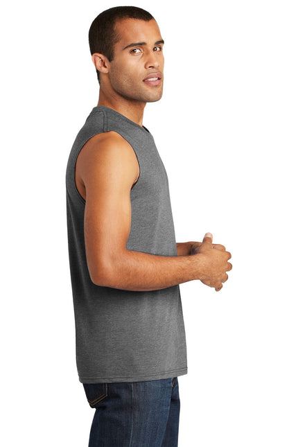 District V.I.T Muscle Tank DT6300 - Grey Frost - Union Prints