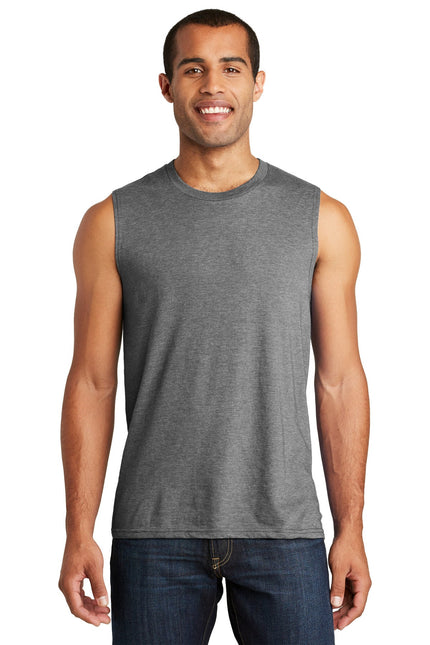 District V.I.T Muscle Tank DT6300 - Grey Frost - Union Prints