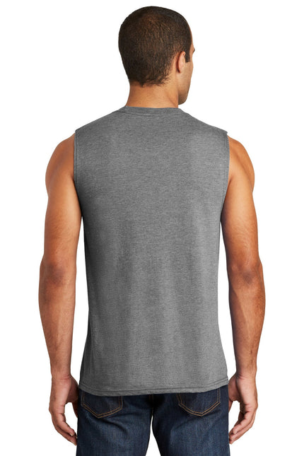 District V.I.T Muscle Tank DT6300 - Grey Frost - Union Prints
