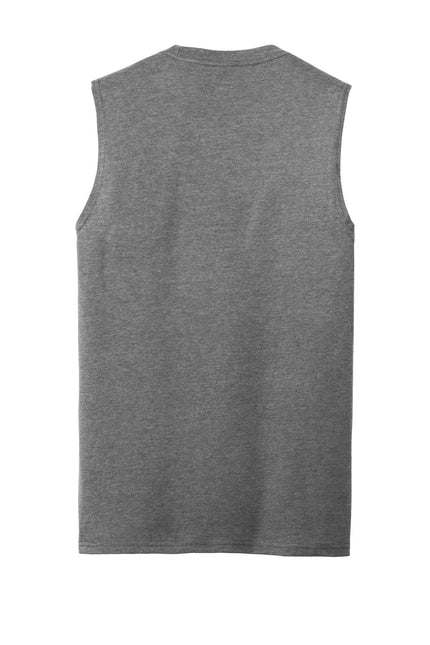 District V.I.T Muscle Tank DT6300 - Grey Frost - Union Prints