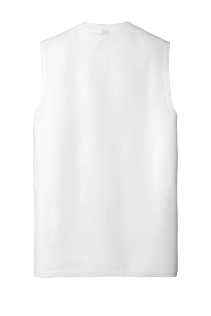 District V.I.T Muscle Tank DT6300 - White - Union Prints