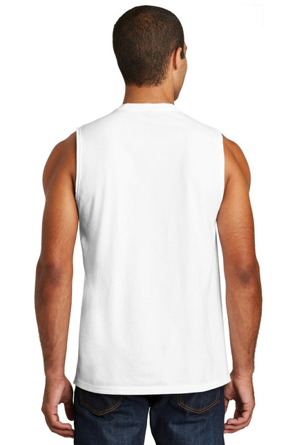 District V.I.T Muscle Tank DT6300 - White - Union Prints