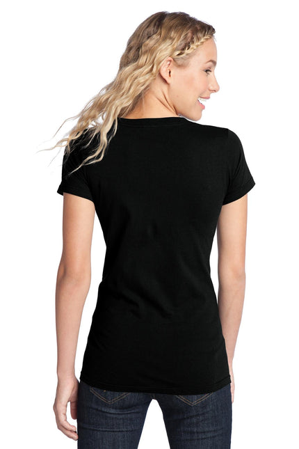 District Women's Fitted The Concert Tee DT5001 - Black - Union Prints