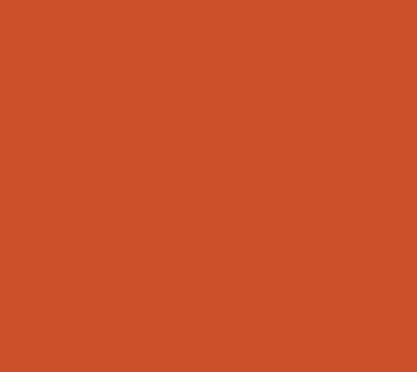 Electric orange vinyl sheet from Union Prints, vibrant and smooth textile material for crafting or sewing projects.