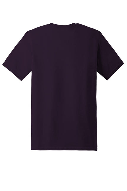 Gildan Heavy Cotton 100% Cotton T-Shirt in Blackberry, front view showing the soft fabric and classic fit.