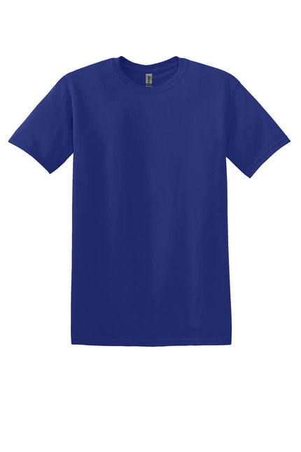 Gildan Heavy Cotton 100% Cotton T-Shirt in cobalt, front view showing the vibrant blue color and classic fit.