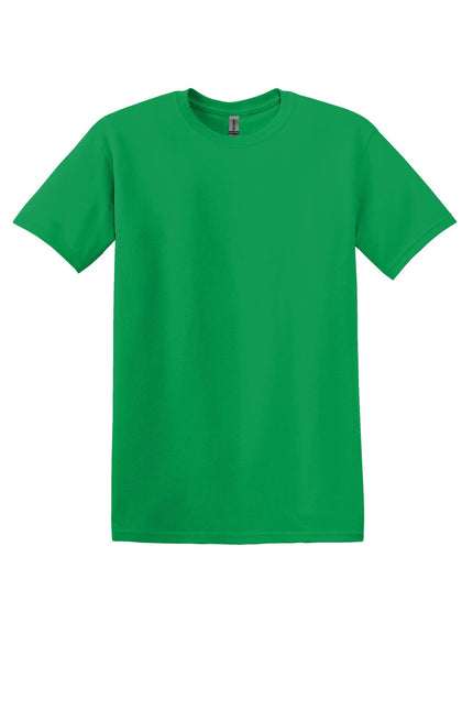Gildan Heavy Cotton 100% Cotton T-Shirt in Irish Green, showcasing the vibrant color and classic fit of the Gildan brand.