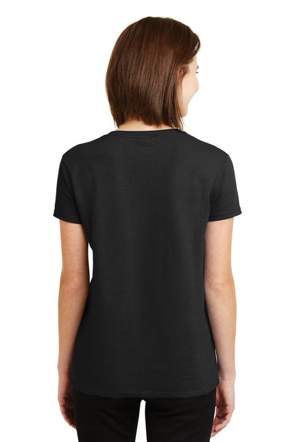 Gildan - Ladies Ultra Cotton 100% US Cotton T-Shirt. 2000L - Black - Union Prints