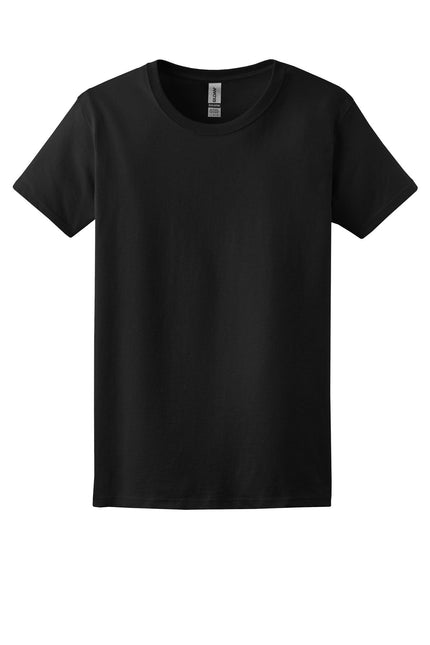 Gildan - Ladies Ultra Cotton 100% US Cotton T-Shirt. 2000L - Black - Union Prints