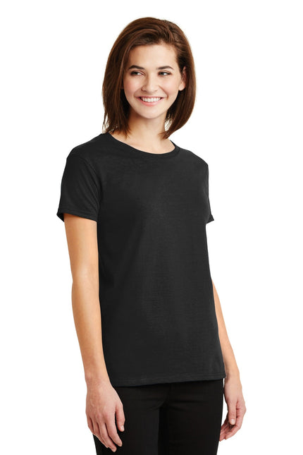 Gildan - Ladies Ultra Cotton 100% US Cotton T-Shirt. 2000L - Black - Union Prints