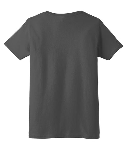 Gildan - Ladies Ultra Cotton 100% US Cotton T-Shirt. 2000L - Charcoal - Union Prints