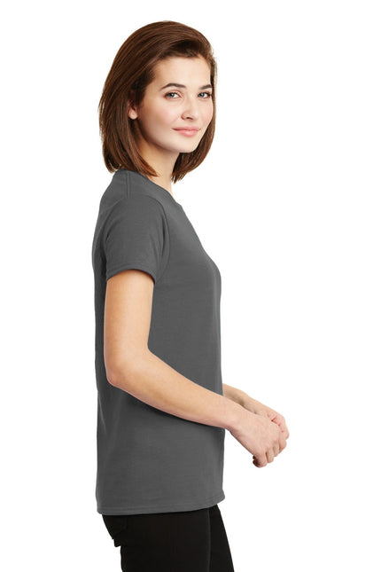 Gildan - Ladies Ultra Cotton 100% US Cotton T-Shirt. 2000L - Charcoal - Union Prints