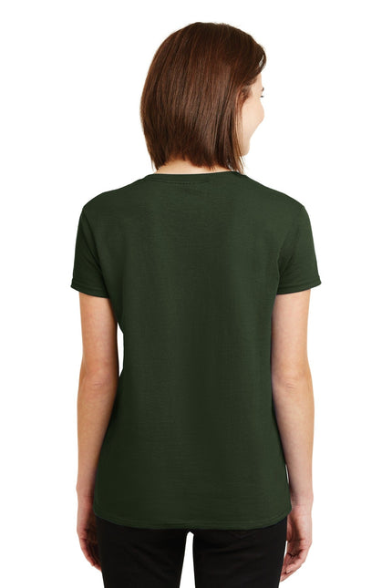 Gildan - Ladies Ultra Cotton 100% US Cotton T-Shirt. 2000L - Forest Green - Union Prints