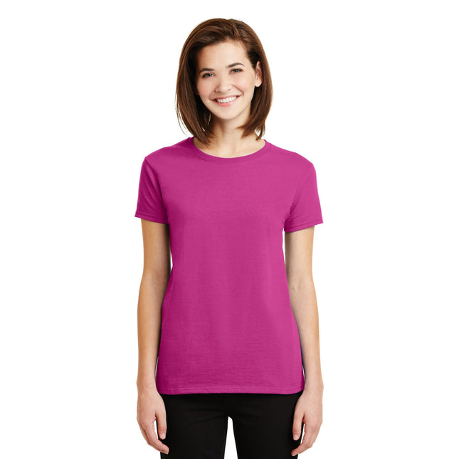 Gildan - Ladies Ultra Cotton 100% US Cotton T-Shirt. 2000L - Heliconia - Union Prints