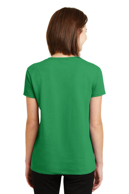 Gildan - Ladies Ultra Cotton 100% US Cotton T-Shirt. 2000L - Irish Green - Union Prints