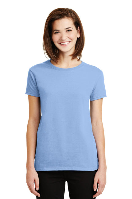 Gildan - Ladies Ultra Cotton 100% US Cotton T-Shirt. 2000L - Light Blue - Union Prints