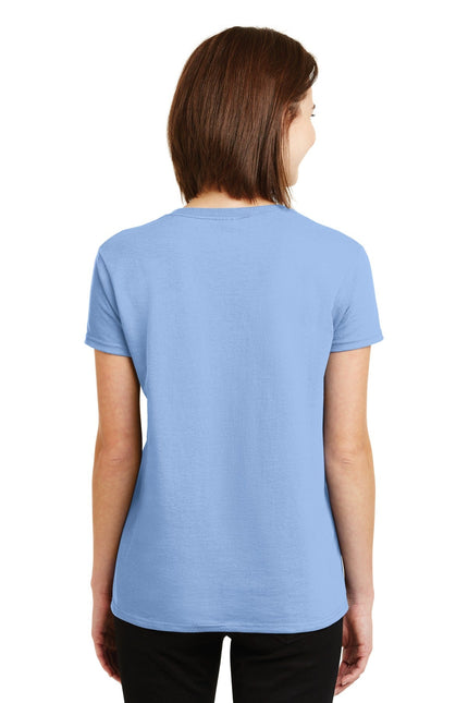 Gildan - Ladies Ultra Cotton 100% US Cotton T-Shirt. 2000L - Light Blue - Union Prints